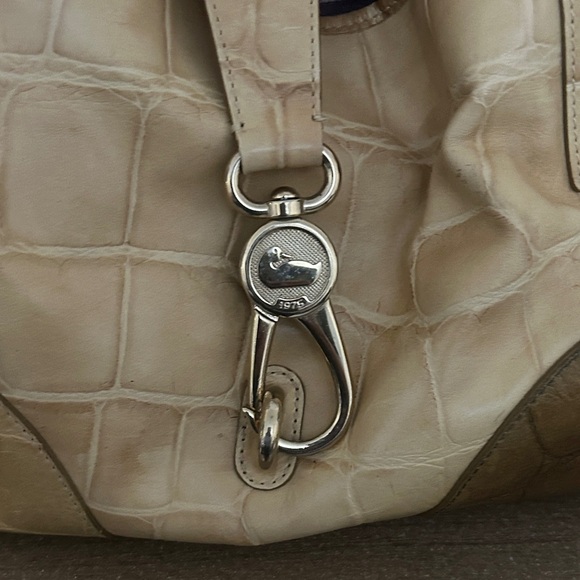 Dooney & Bourke Belvedere Croc Emboss Logo HoboHobo - Picture 14 of 16